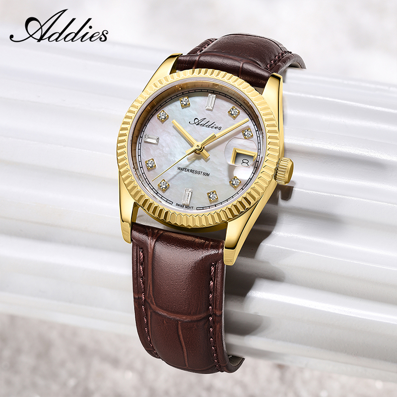 Luxury Watch Business - Zegarek damski Addies 585 Quartz, 28mm,