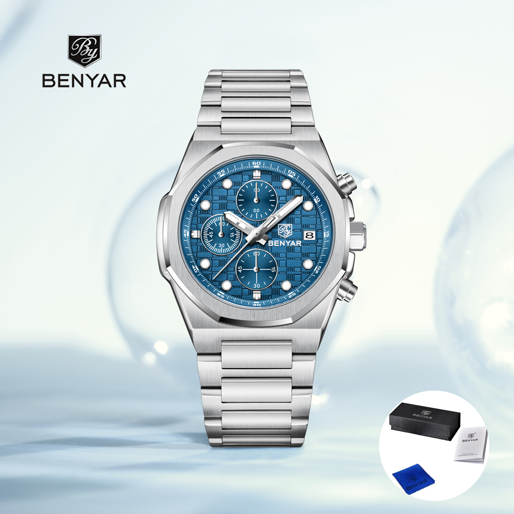 Luxury Watch Market - 2025 Nowe męskie zegarki BENYAR Najlepsze