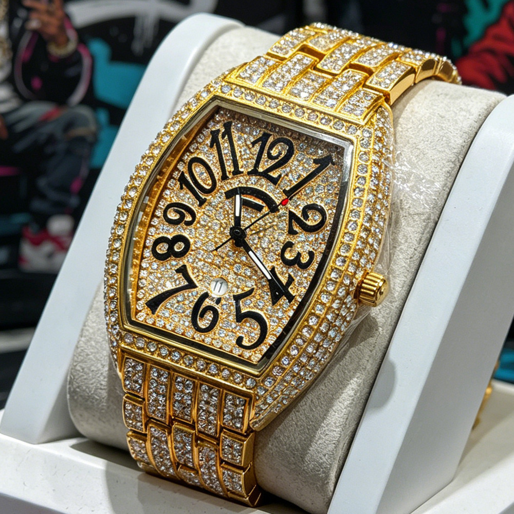 Luxury Watch Brands Logo - Zegarek kwarcowy Tonneau NO Logo Full