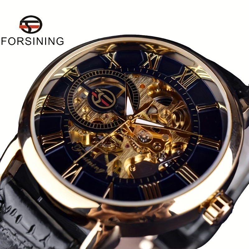 Luxury Watch Brands Logo - Zegarki męskie Forsining z logo 3D,