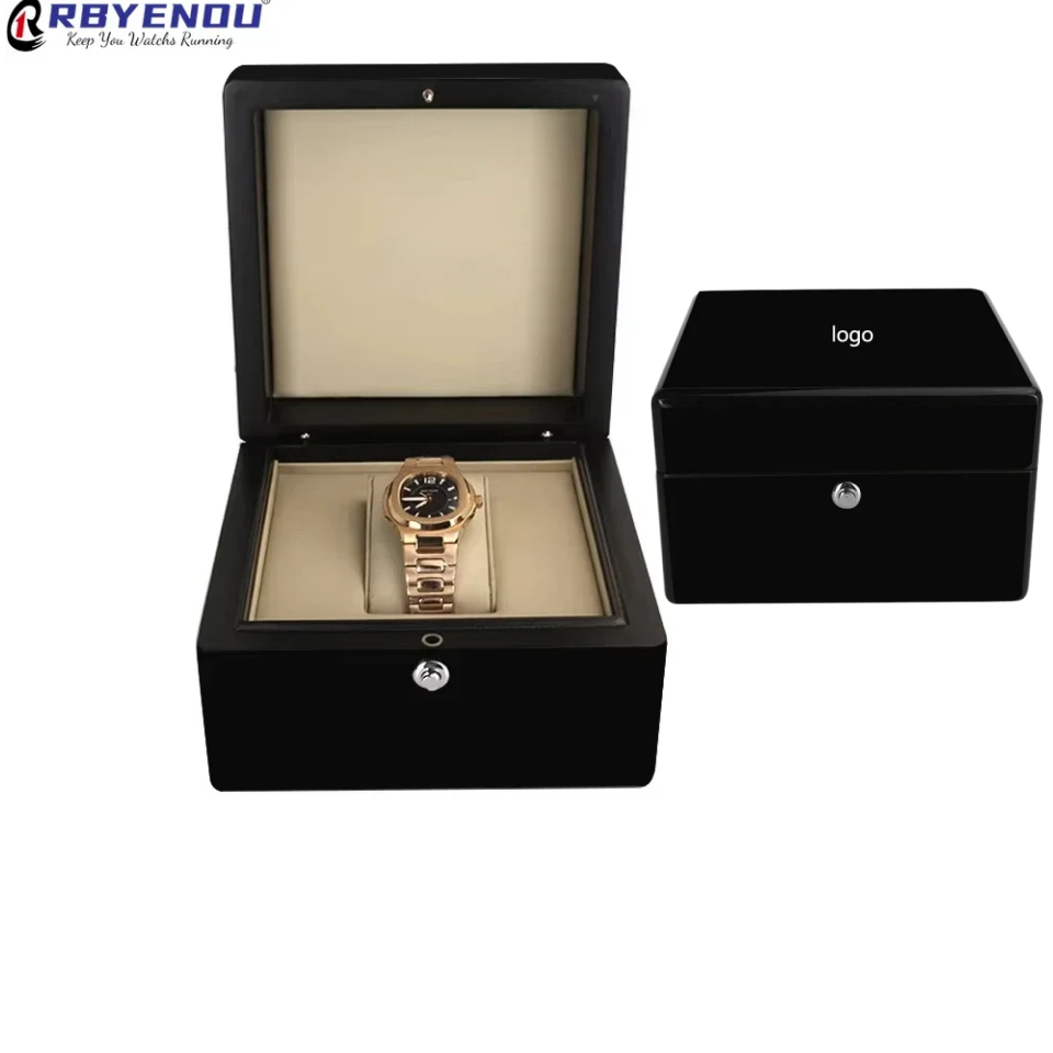 Luxury Watch Brands Logo - Luksusowe Drewniane Pudełko na Zegarek z