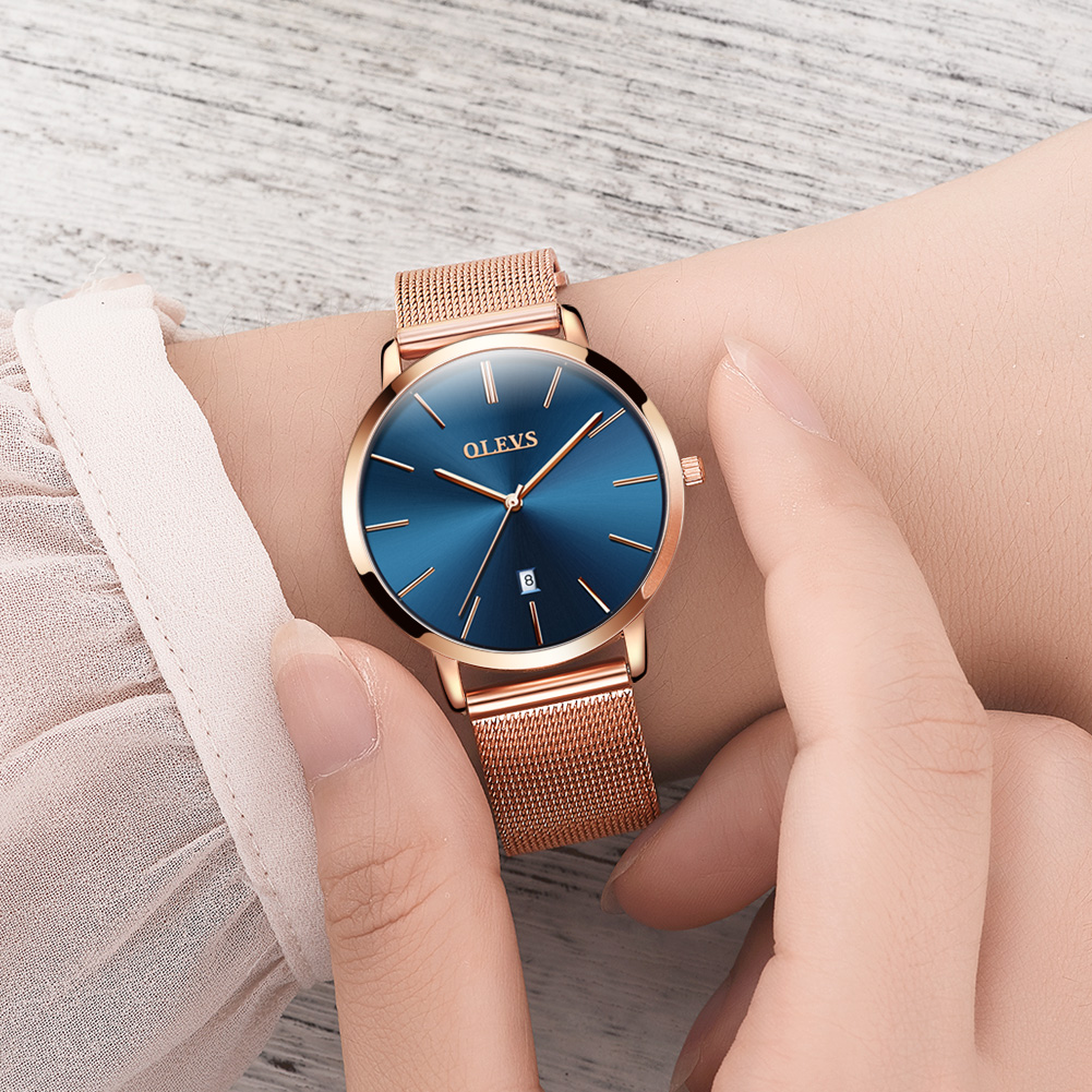 OLEVS zegarki dla kobiet wodoo – Luxury Watch Travel Case recenzja i cena
