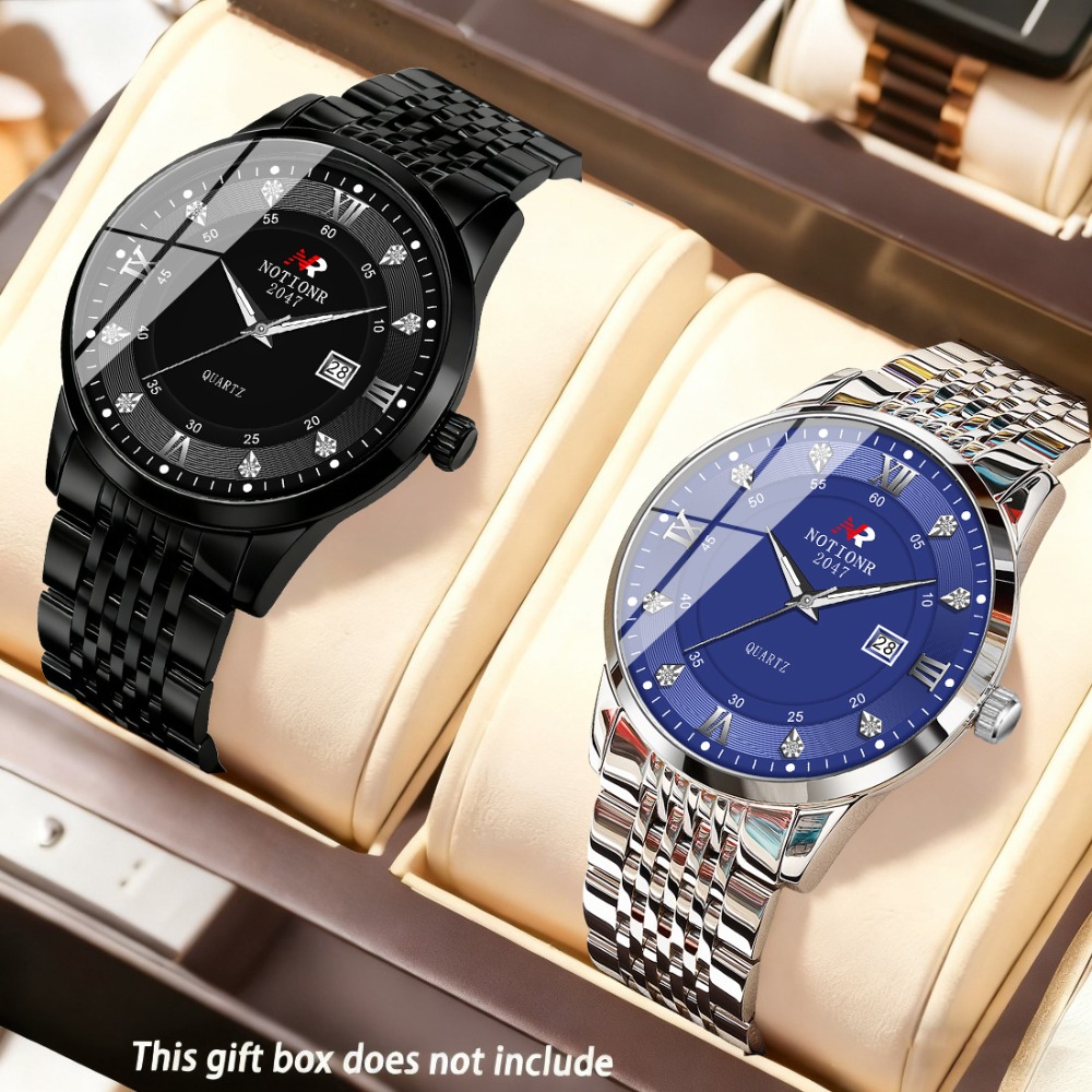 2 sztuki klasycznych męskich z – Luxury Watch Business recenzja i cena