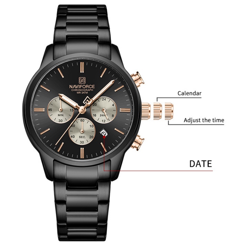 Zegarek męski NAVIFORCE Quartz – Luxury Watch Design recenzja i cena