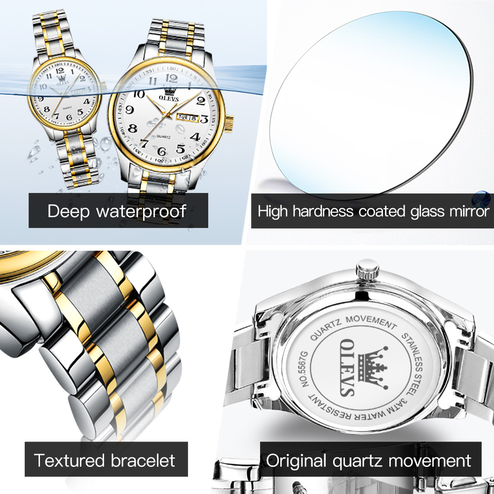 OLEVS nowy modny zegarek dla p – Luxury Watch Price recenzja i cena