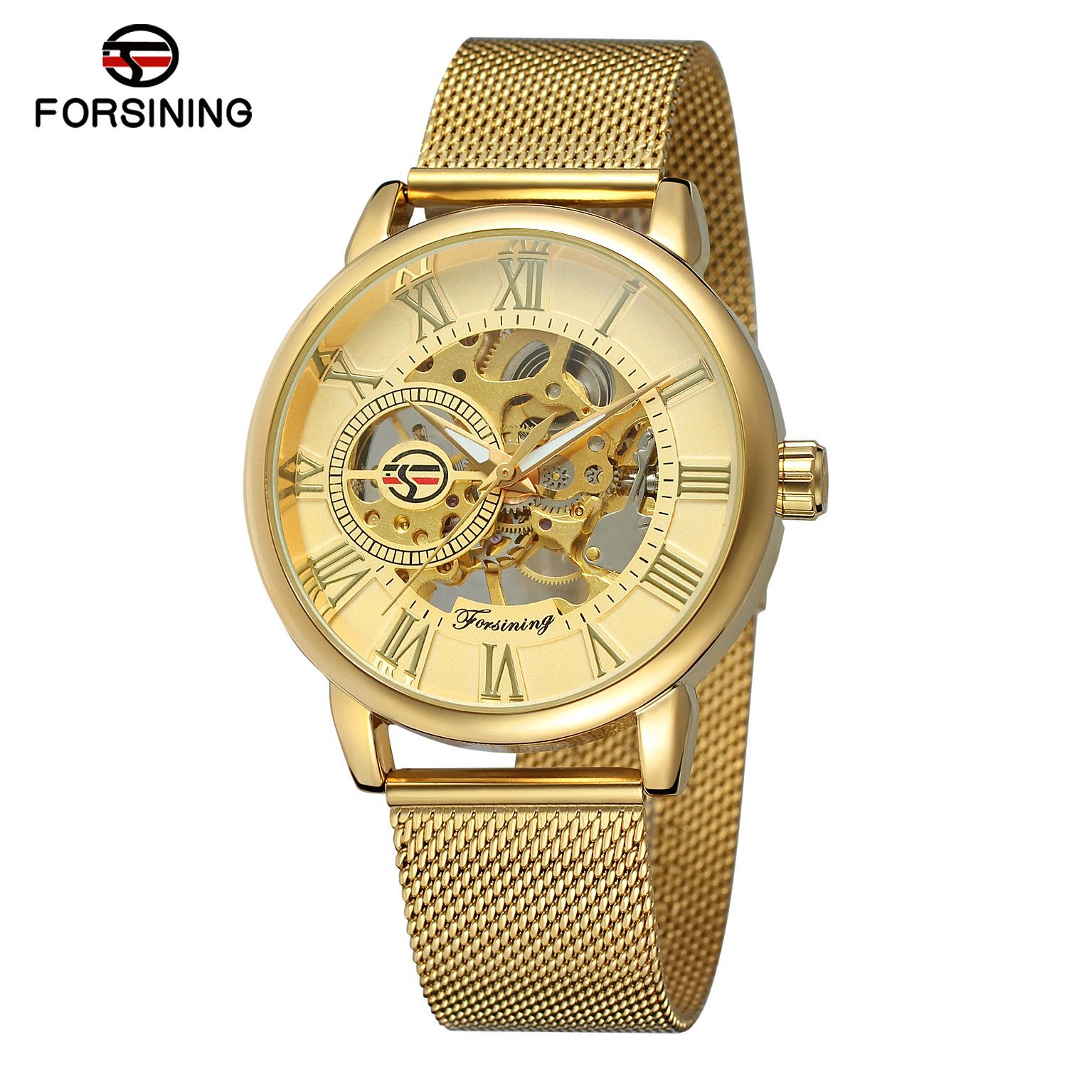 Forsining Top marka przezroczy – Luxury Watch Brands Logo recenzja i cena