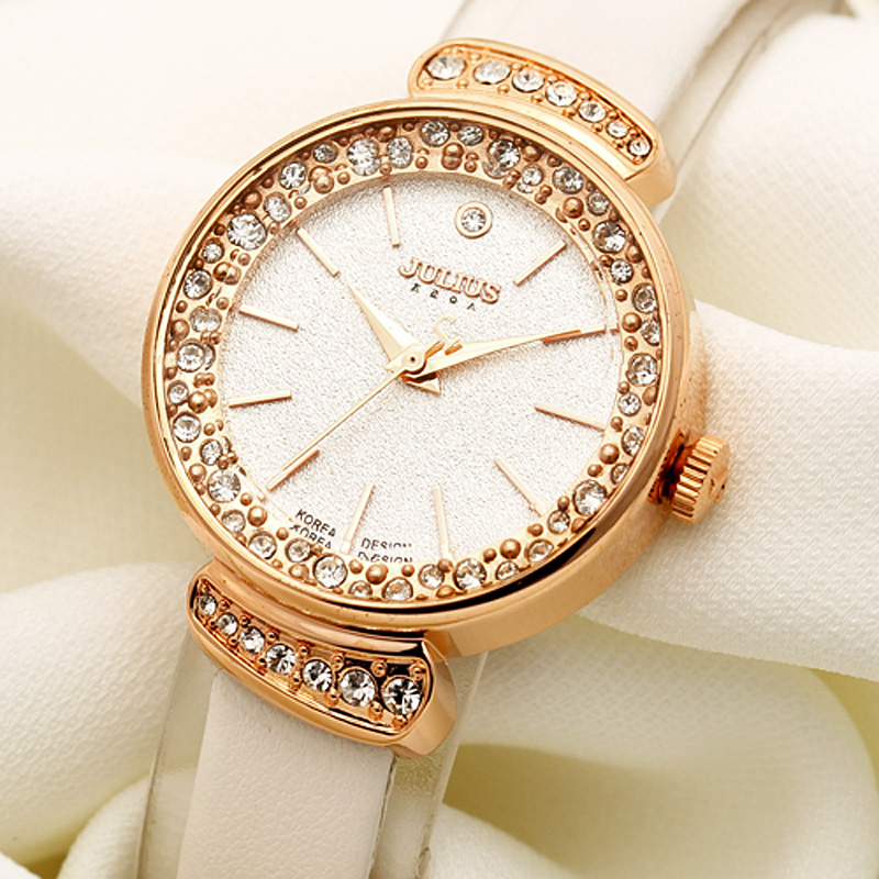 Zegarek damski z cyrkoniami, j – Luxury Watch Japan recenzja i cena