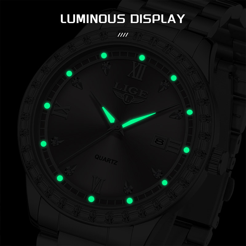 Zegarek kwarcowy LIGE 2026 Luk – Luxury Watch Market recenzja i cena