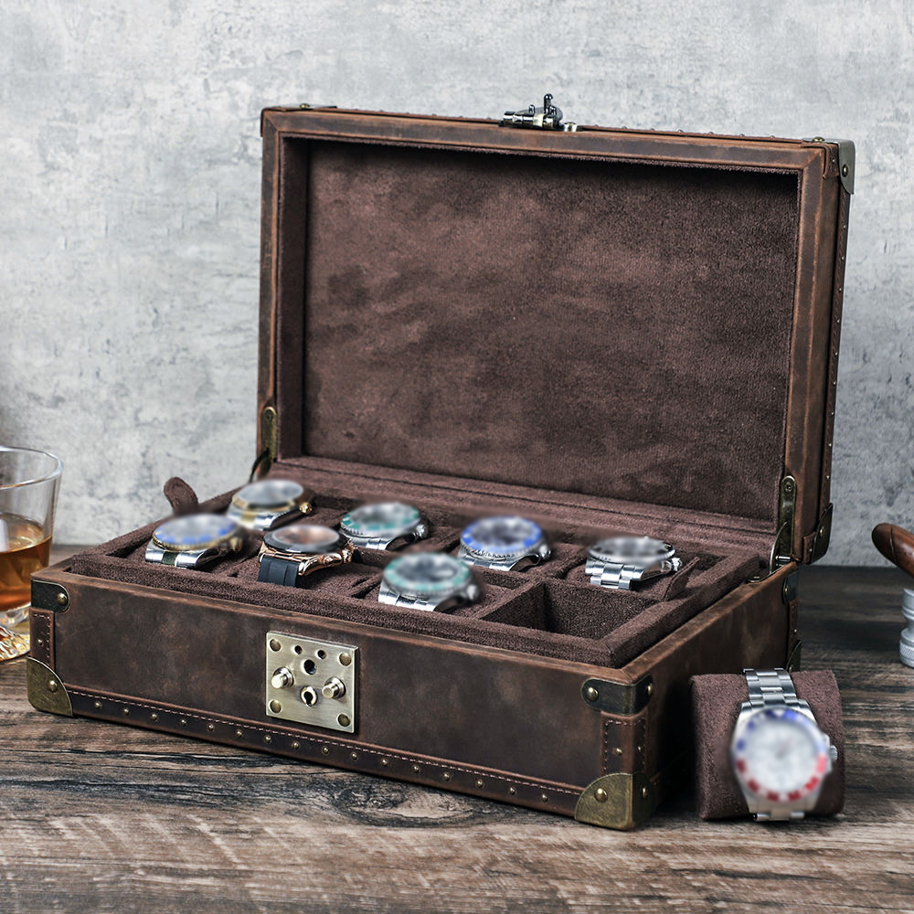 CONTACT'S FAMILY 8 Skórzane Et – Luxury Watch Travel Case recenzja i cena