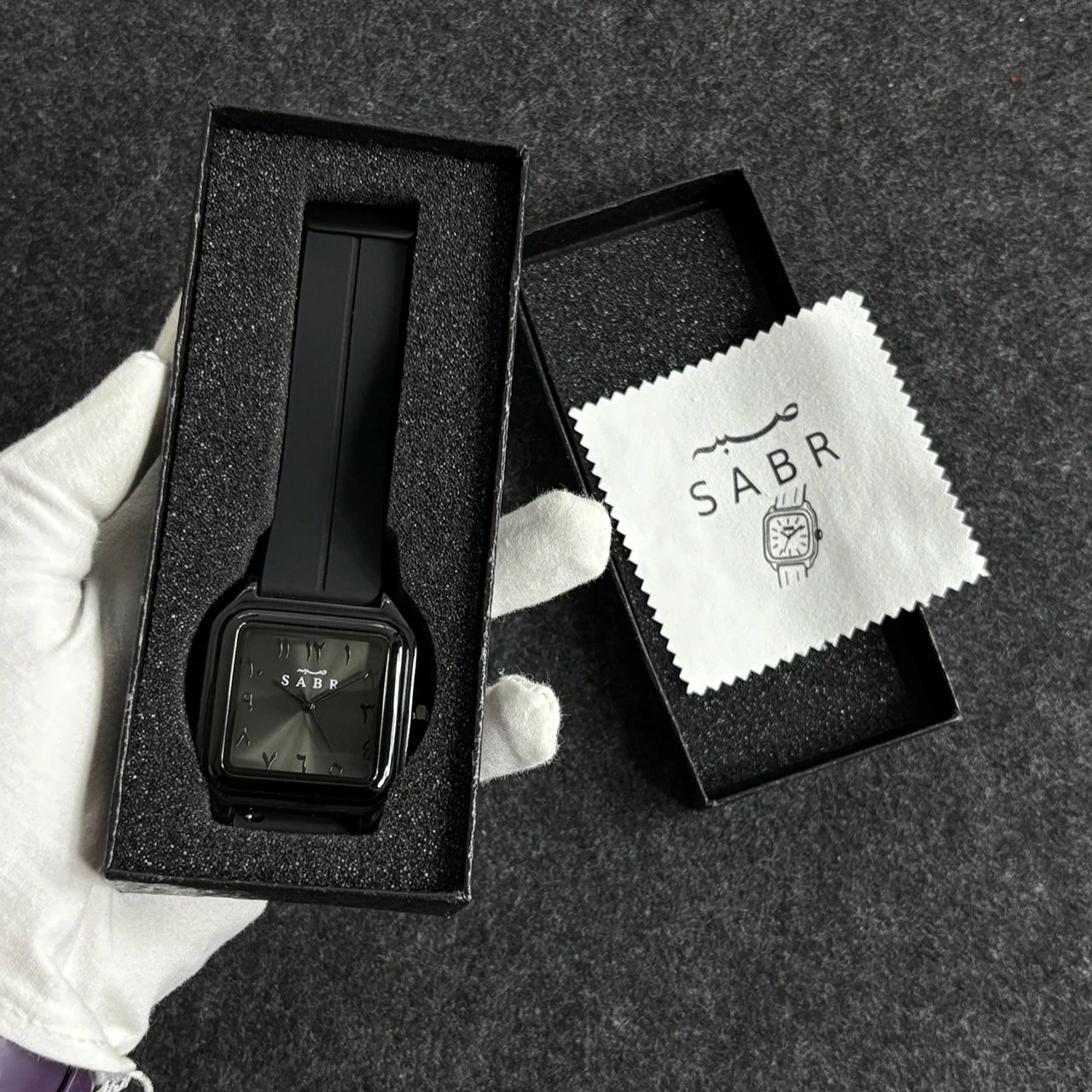 Zegarek męski SABR z arabskimi – Luxury Watch Protection Film recenzja i cena