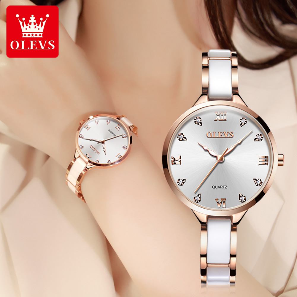 Ceramiczna sukienka OLEVS kobi – Luxury Watch Japan recenzja i cena