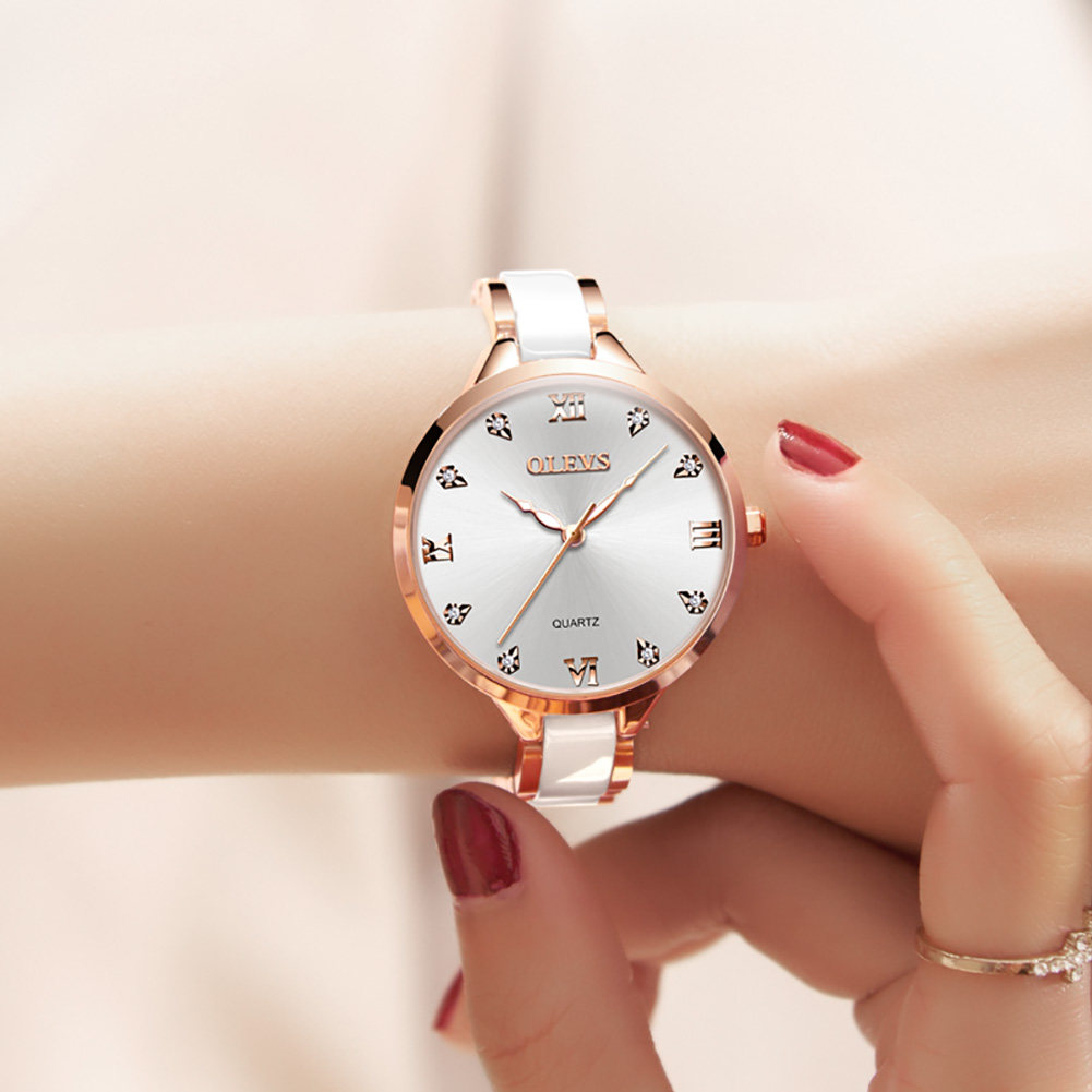 Ceramiczna sukienka OLEVS kobi – Luxury Watch Japan recenzja i cena