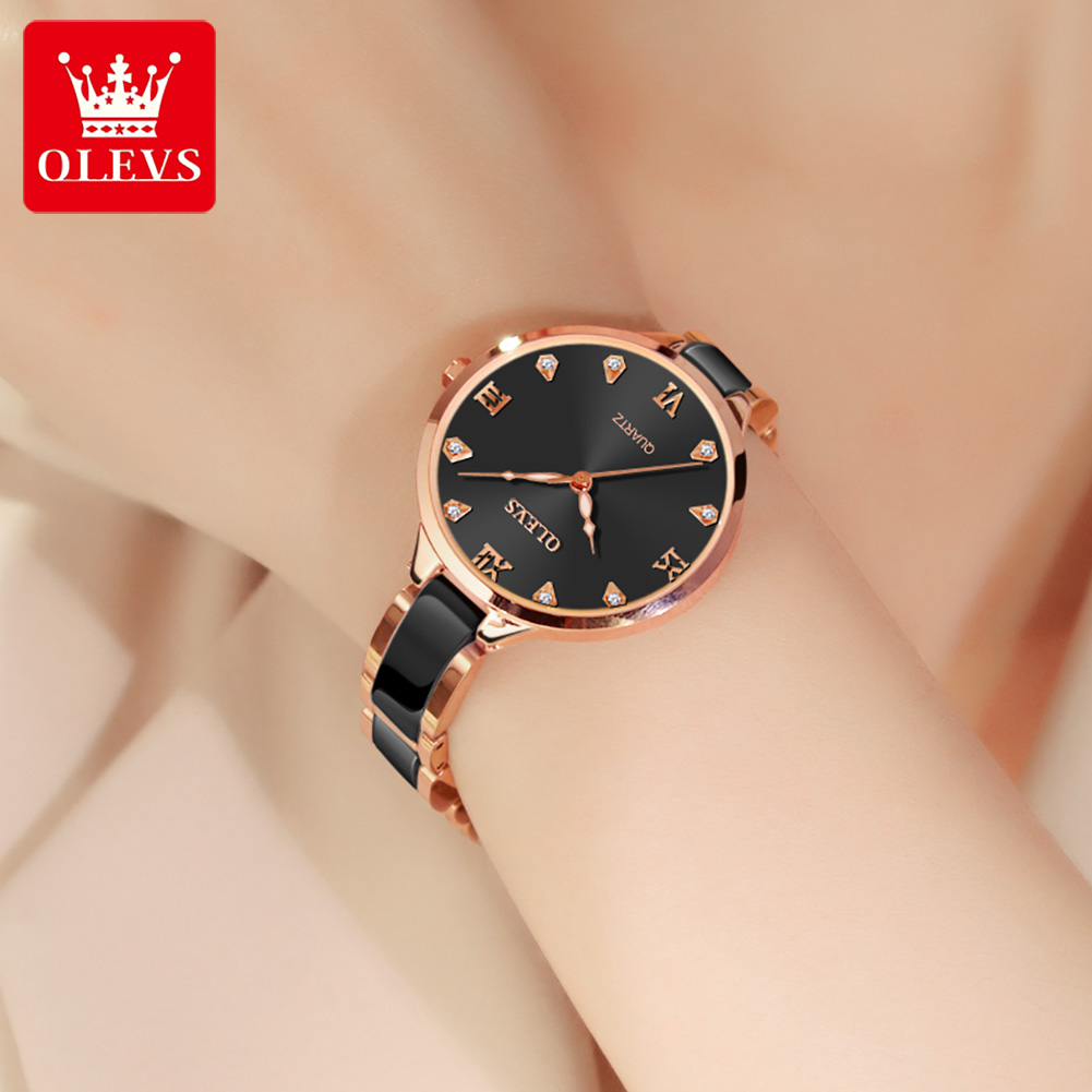Ceramiczna sukienka OLEVS kobi – Luxury Watch Japan recenzja i cena