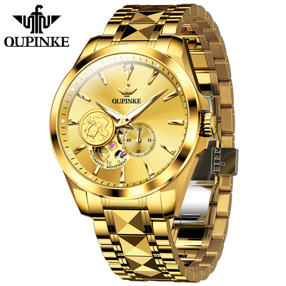 Zegarki męskie OUPINKE, luksus – Luxury Watch Brands Logo recenzja i cena