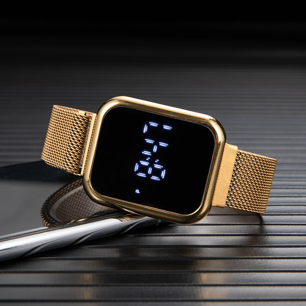 Modne prostokątne zegarki cyfr – Luxury Watch Price recenzja i cena