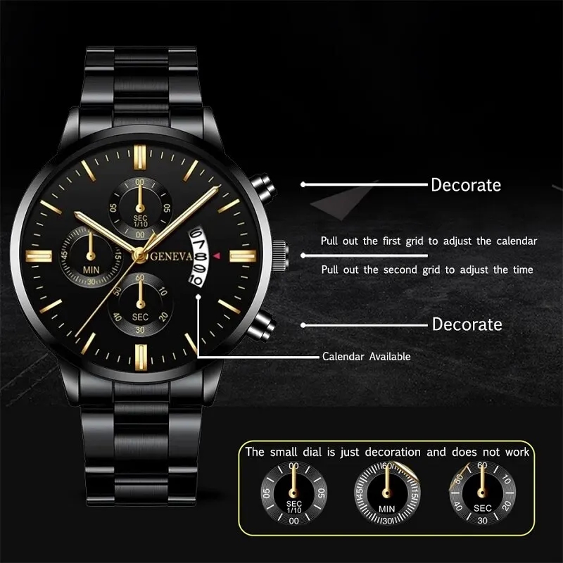 Nowe modne męskie zegarki spor – Luxury Watch Market recenzja i cena
