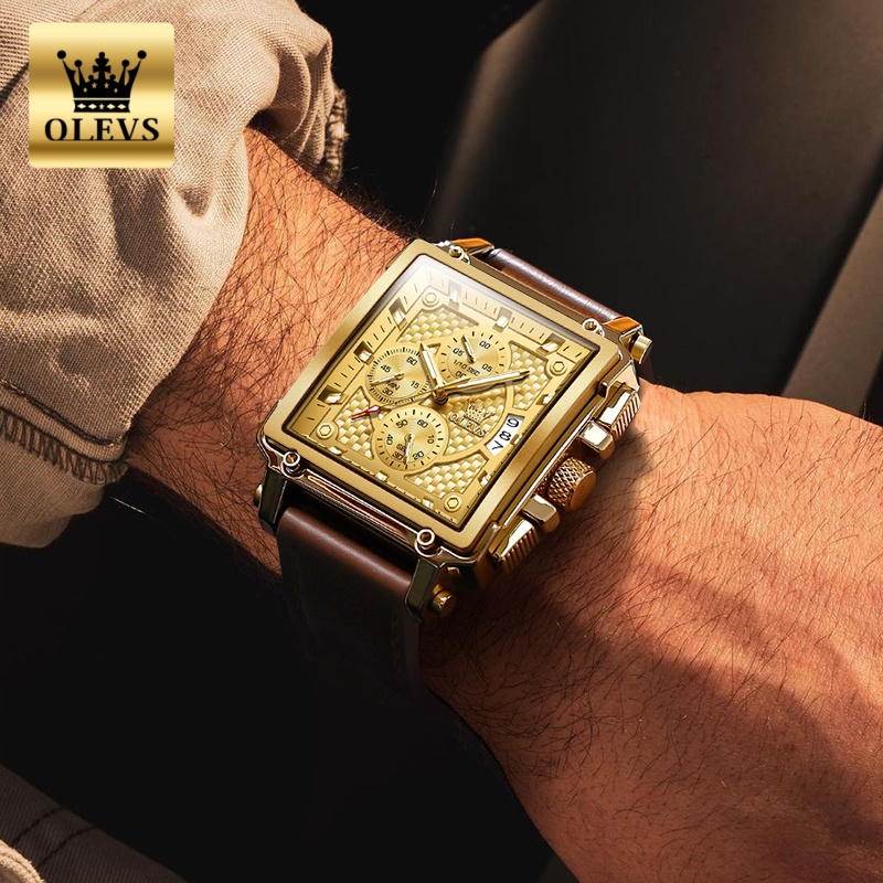 Zegarki męskie marki OLEVS, wo – Luxury Watch Market recenzja i cena